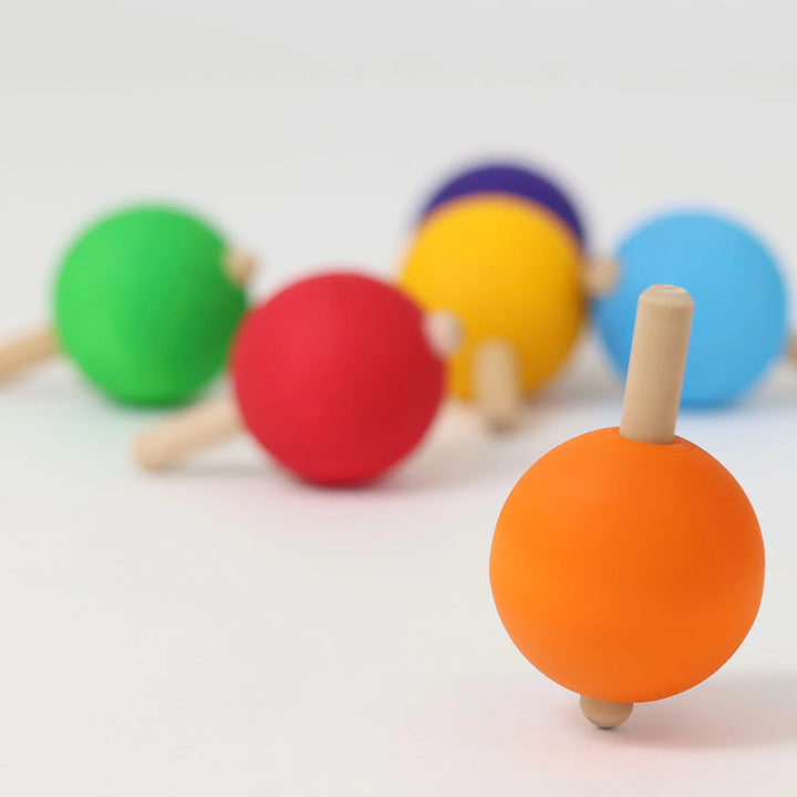 Rainbow Spinning Tops