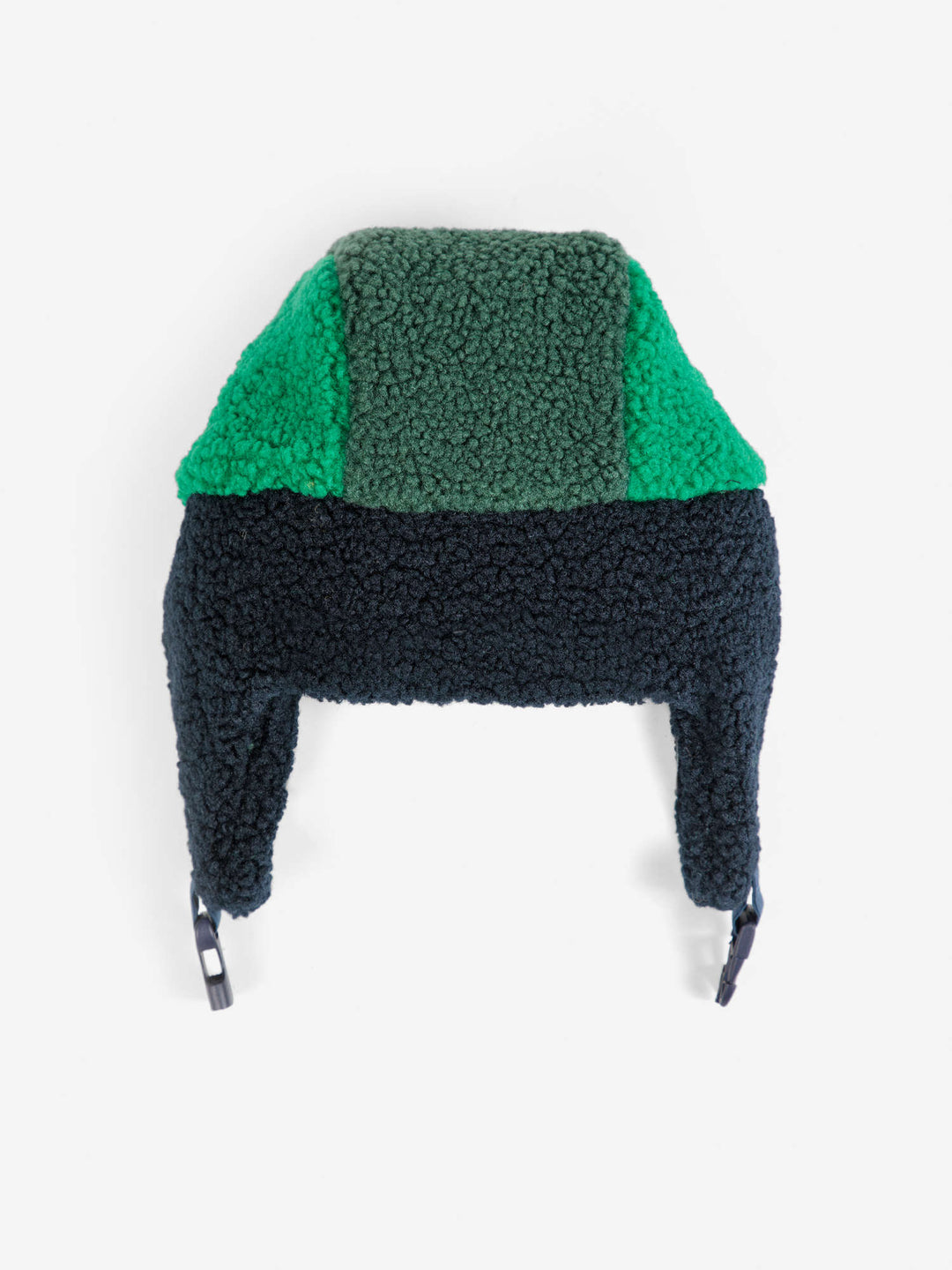 Color Block Chapka - Green/Blue