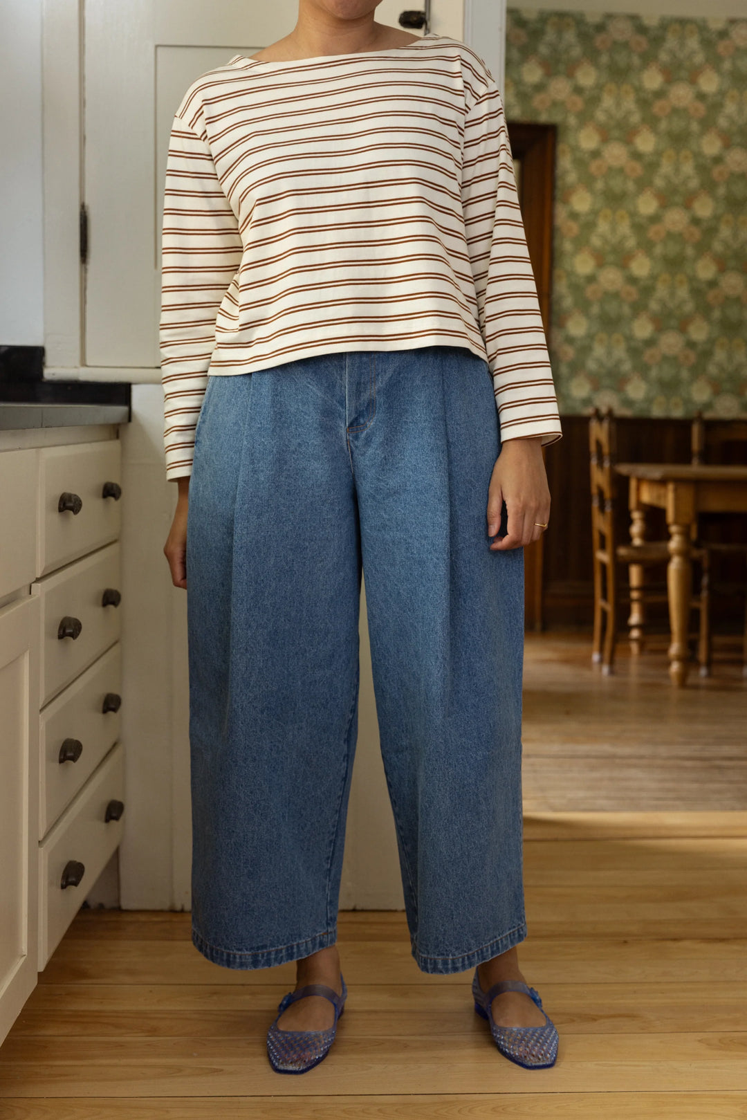 Stoop Pleated Pants