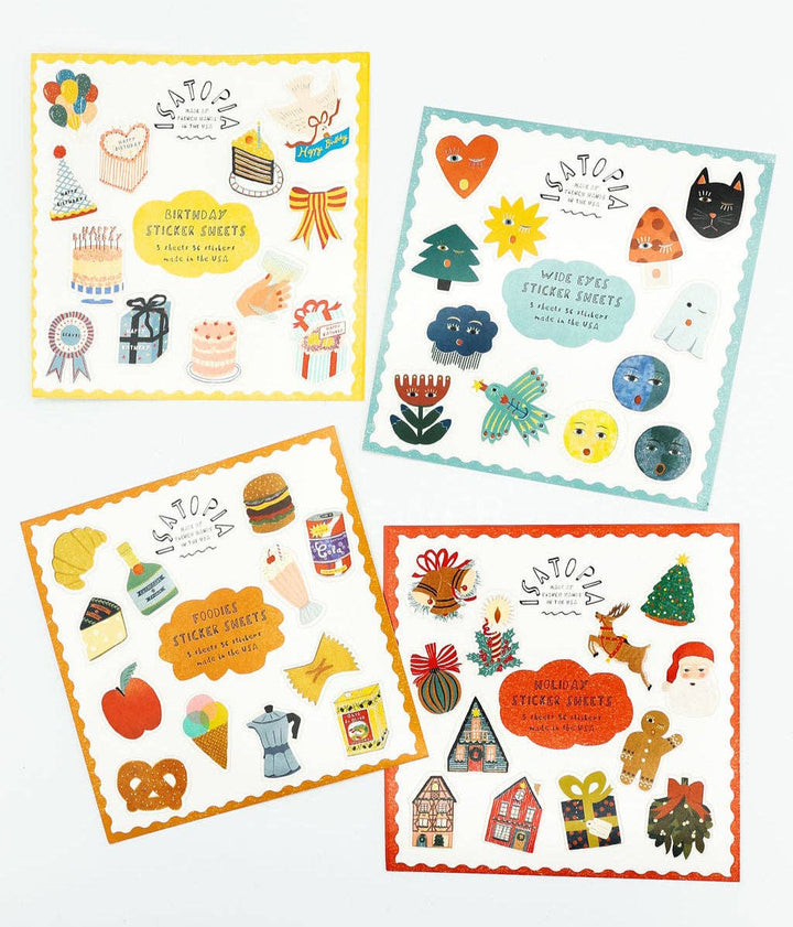 Birthday Sticker Sheets