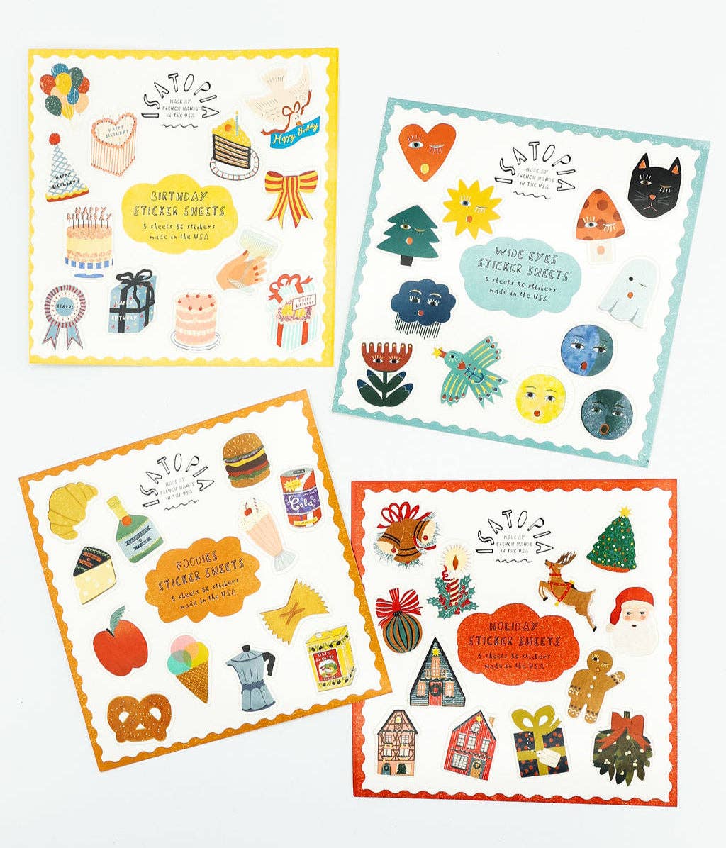 Foodies Sticker Sheets