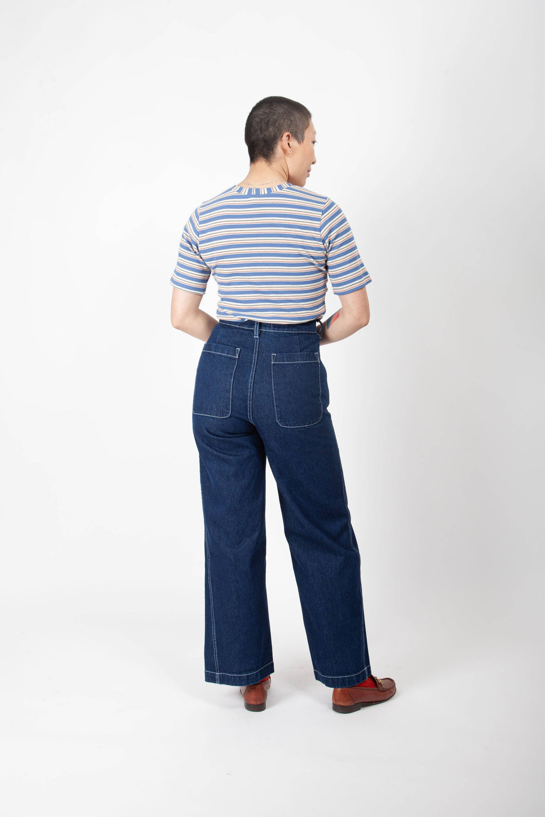 Delia Shirt - Coast Stripe