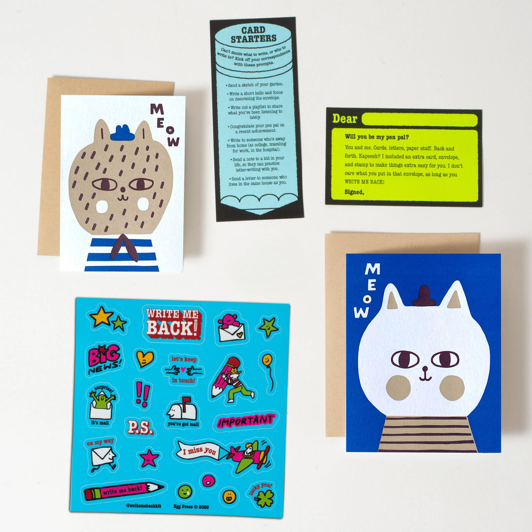 Cats Meow - Pen Pal Kit