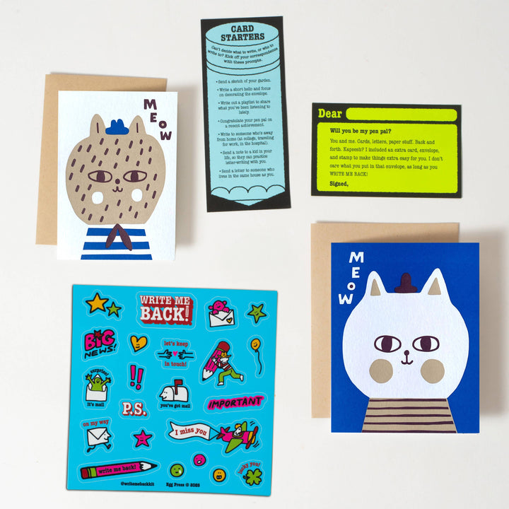 Cats Meow - Pen Pal Kit