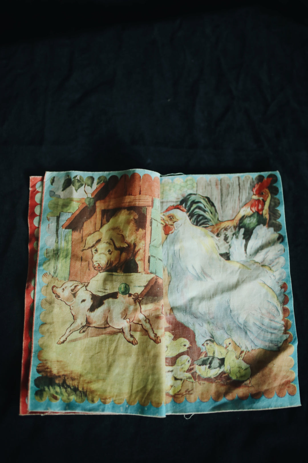 Vintage Rag Cloth Book