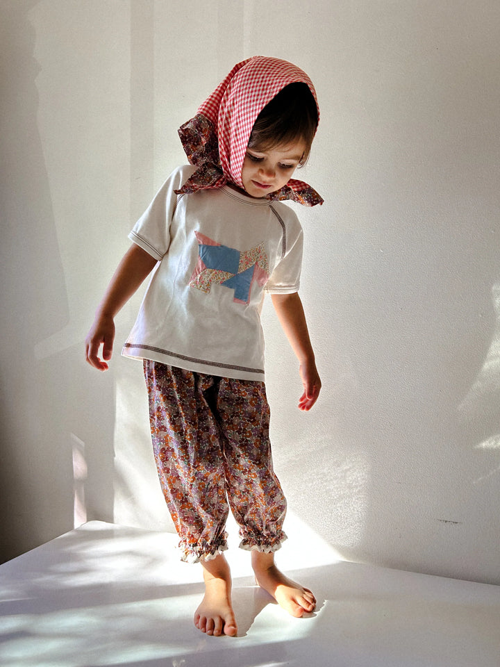 Ballet Pant in Fall Floral Liberty Print