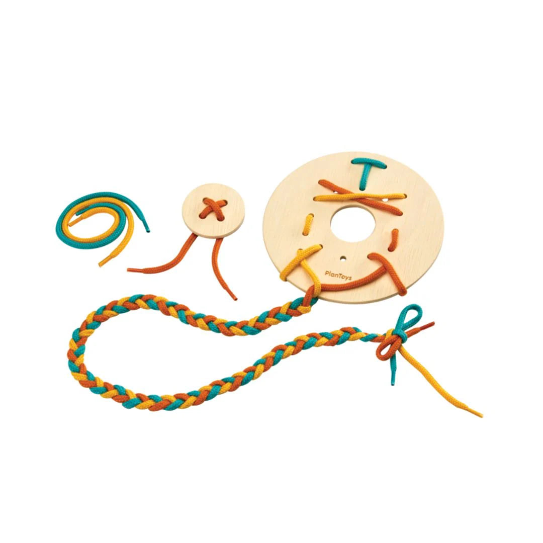 Lacing Boards With Container