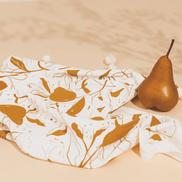 Pears Cotton Tea Towel