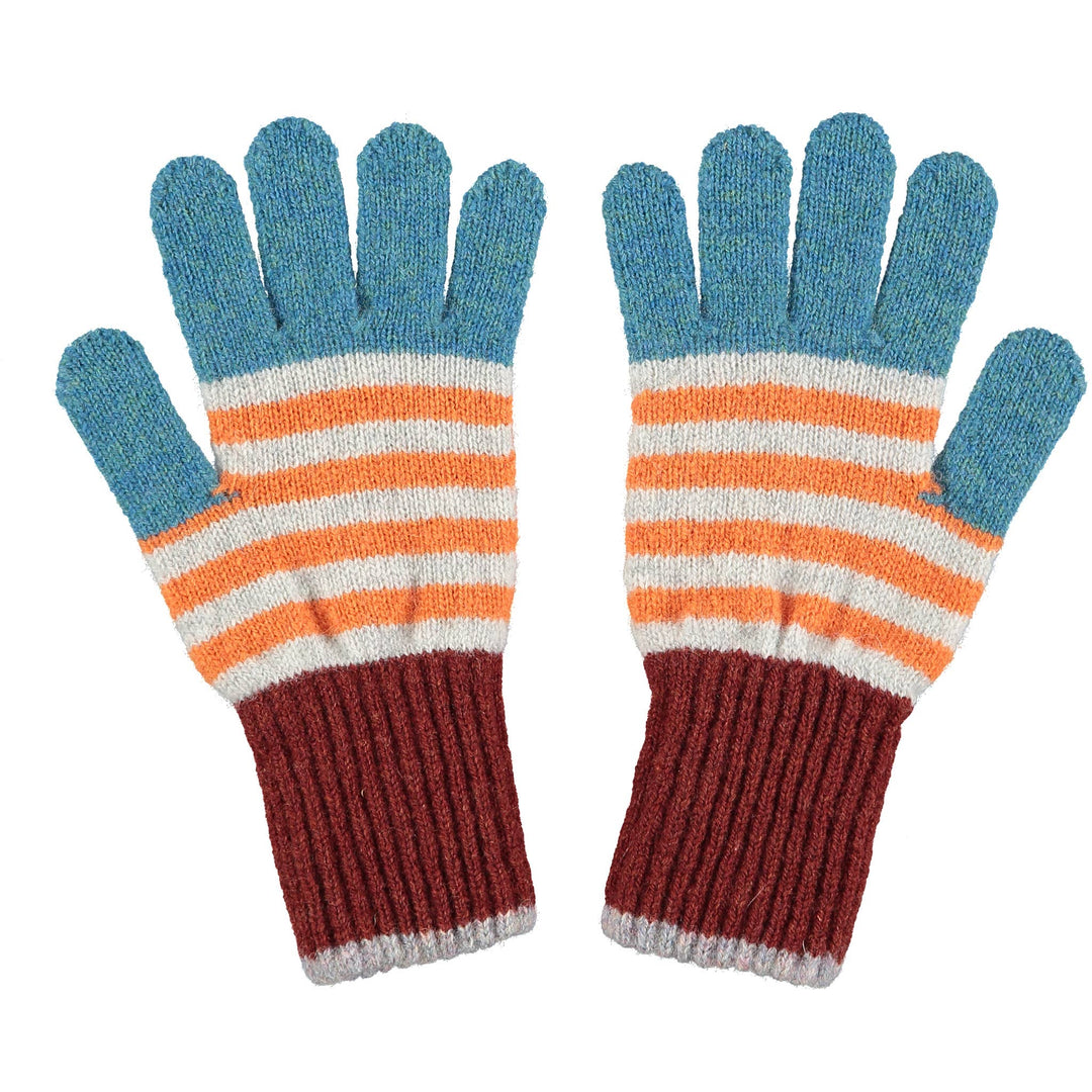 Kids' Patterned Lambswool Mittens & Gloves
