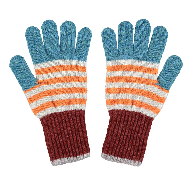 Kids' Patterned Lambswool Mittens & Gloves