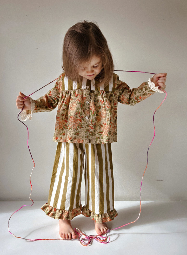 Bay Set in Paloma + Wide Stripes