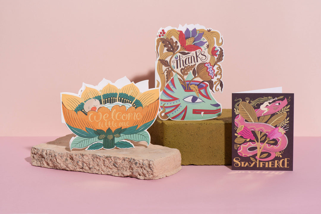 Baby Blossom Baby Greeting Card