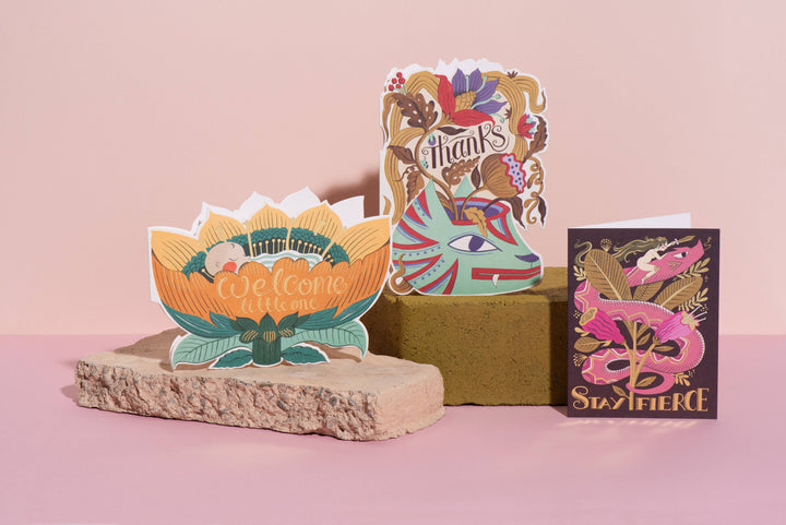 Baby Blossom Baby Greeting Card