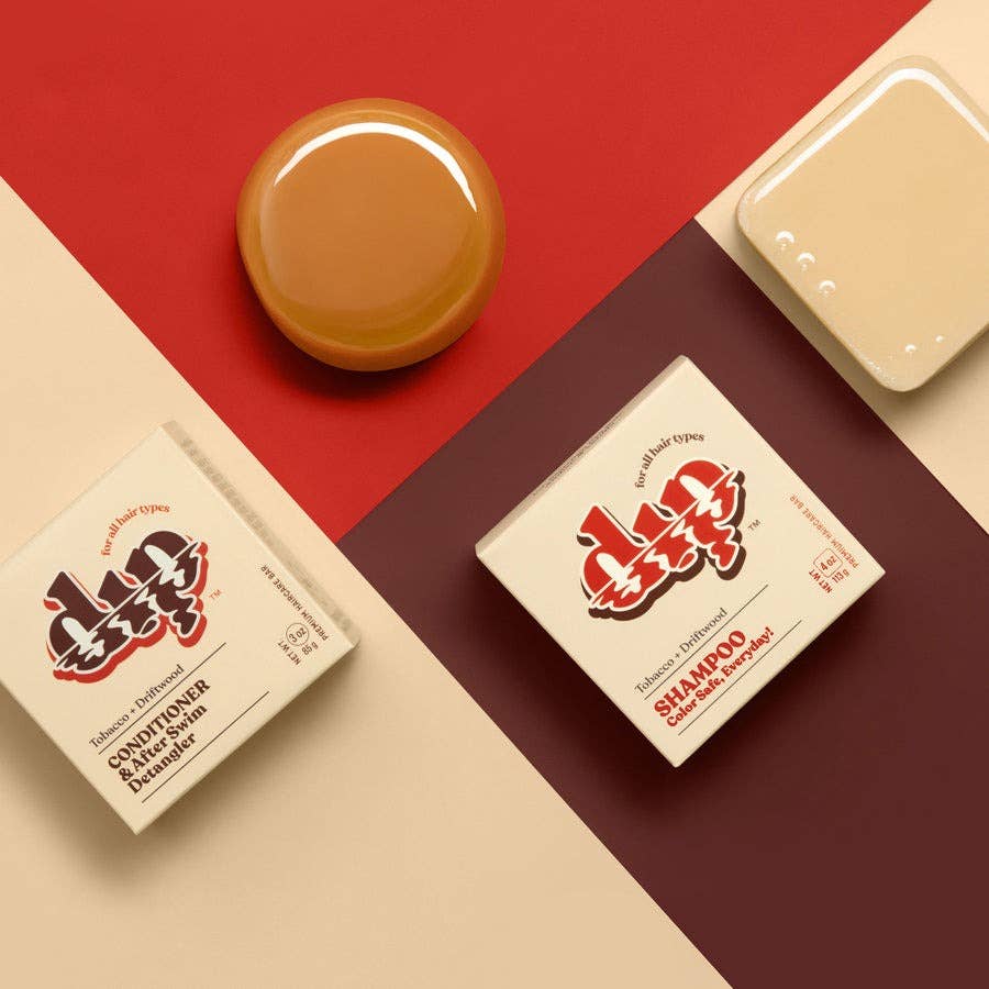 Conditioner Bar & Detangler - Tobacco & Driftwood