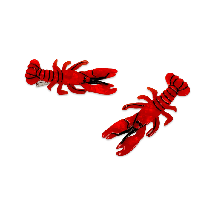 Lobster Alligator Hair Clip Set