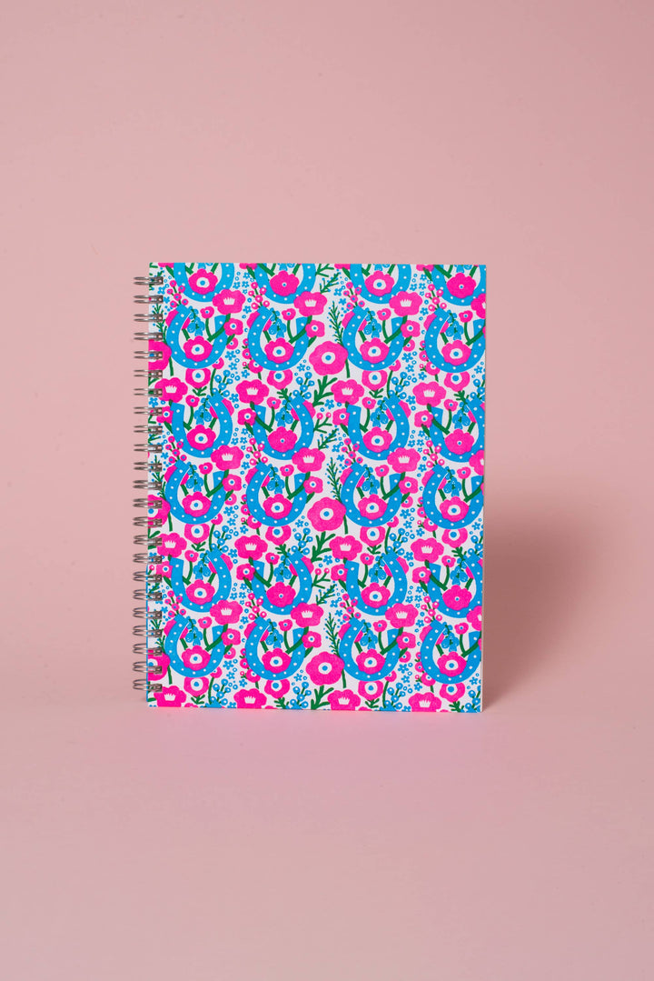 Lucky Horseshoes Blank Notebook