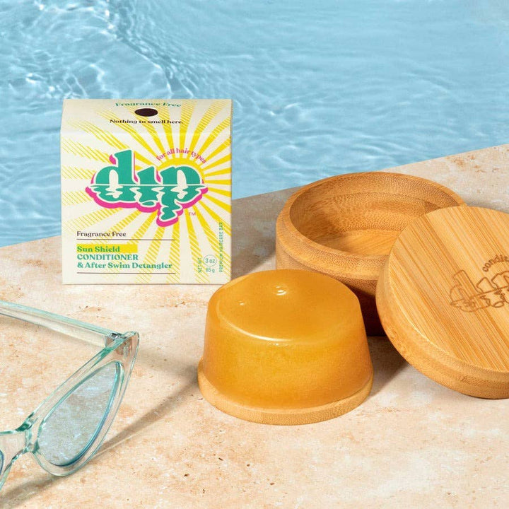 Mini Dip Sun Shield: Conditioner Bar & After Swim Detangler