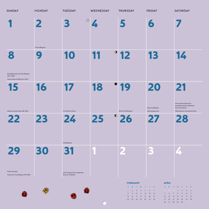 My Neighbor Totoro 2026 Wall Calendar