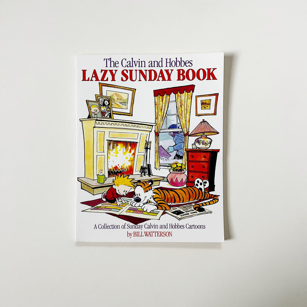 Calvin and Hobbes Lazy Sunday Book – Thistle & Poppy