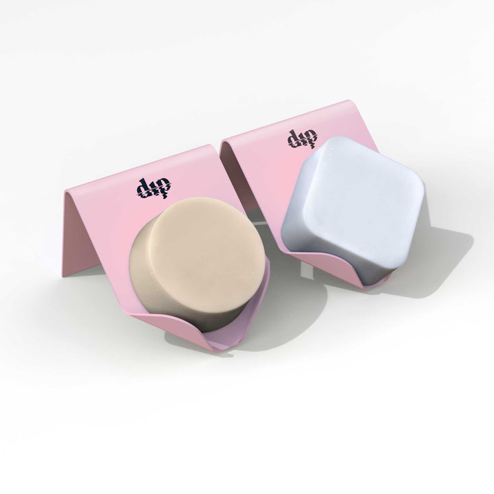 Life Preserver: Light Pink Draining Soap Dish (single unit)