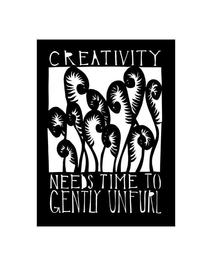 Unfurling 8x10" Print