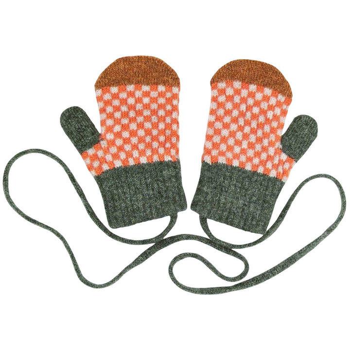Kids' Patterned Lambswool Mittens & Gloves
