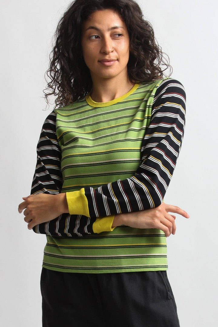 Odelay Tee - Stripe Duet