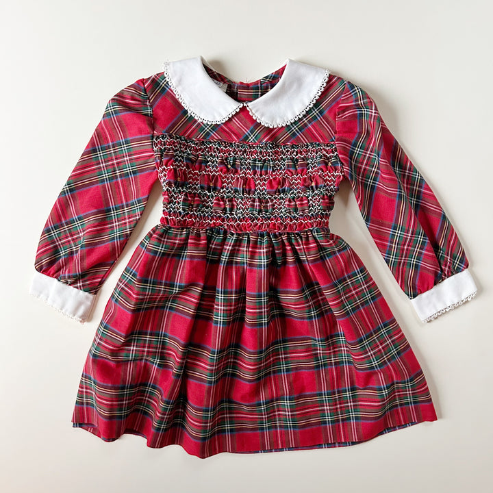 Vintage Plaid Dress Sz ~5