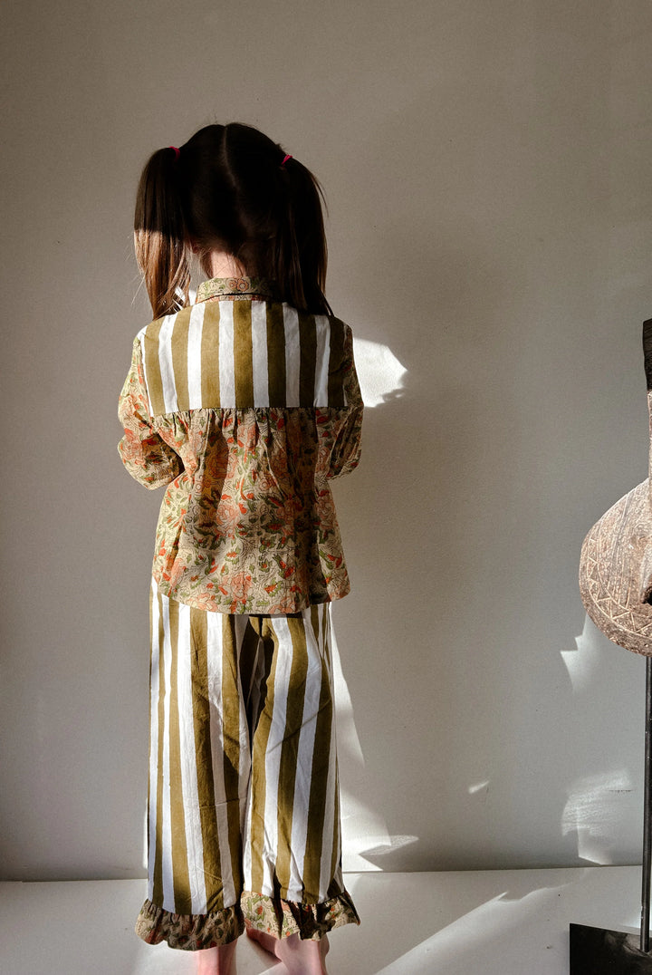 Bay Set in Paloma + Wide Stripes