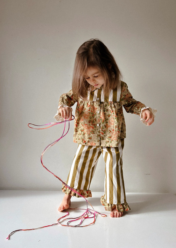 Bay Set in Paloma + Wide Stripes