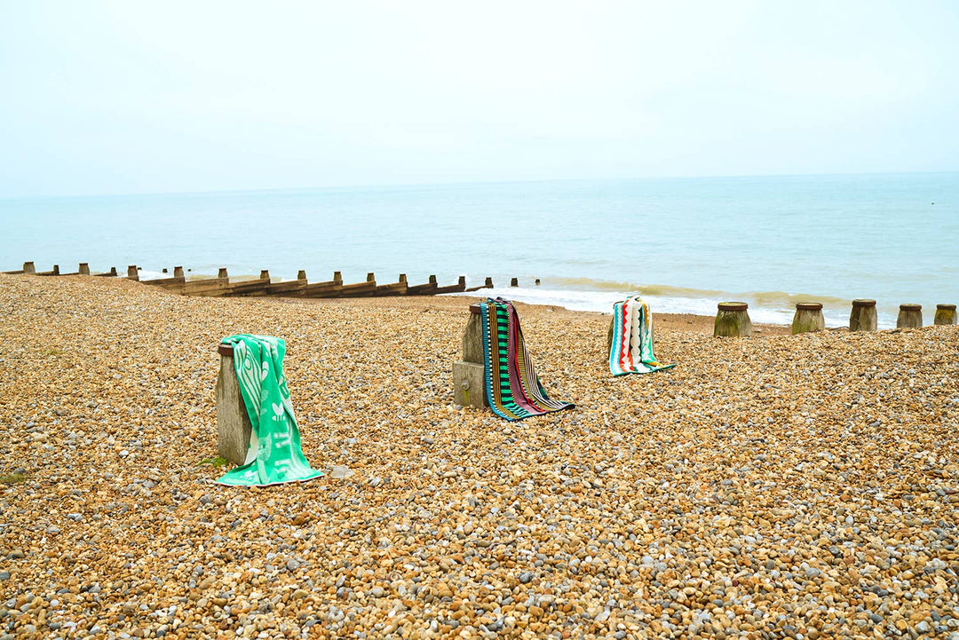 Birds and Bees Bath towel