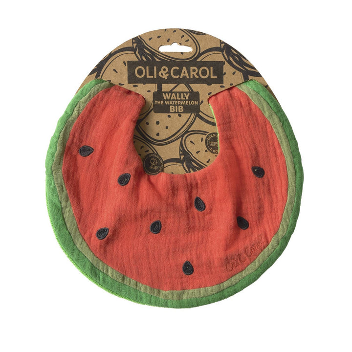 Wally The Watermelon Bib