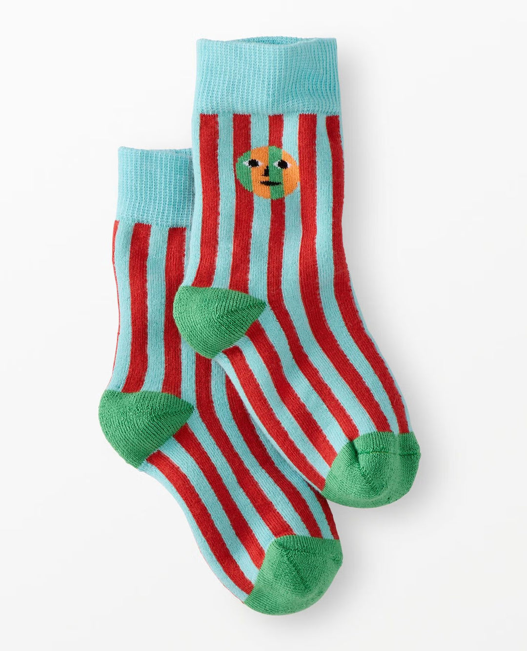 Crew Socks - Warm Stripe