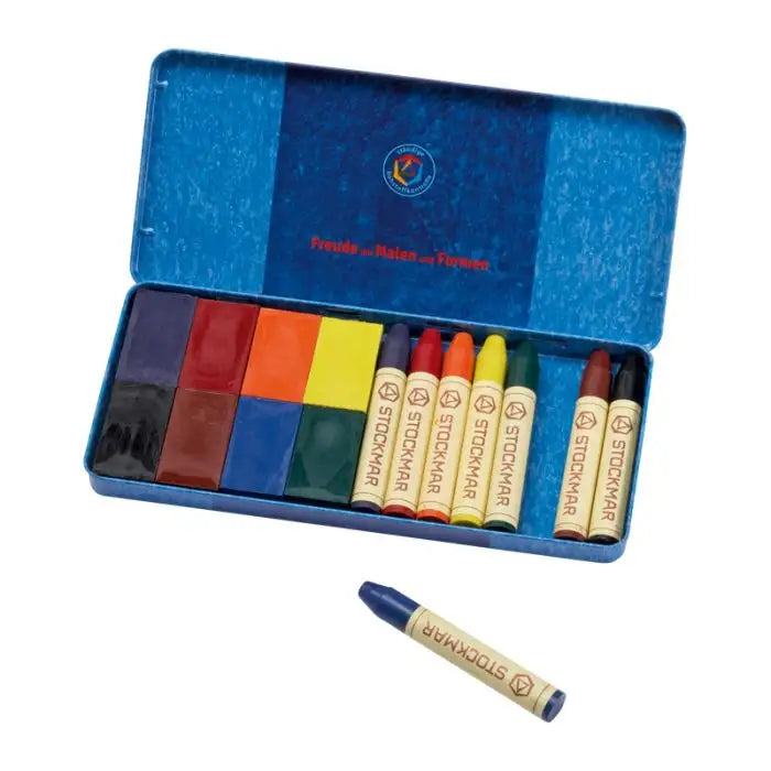 Beeswax Stick and Block Crayon Combo