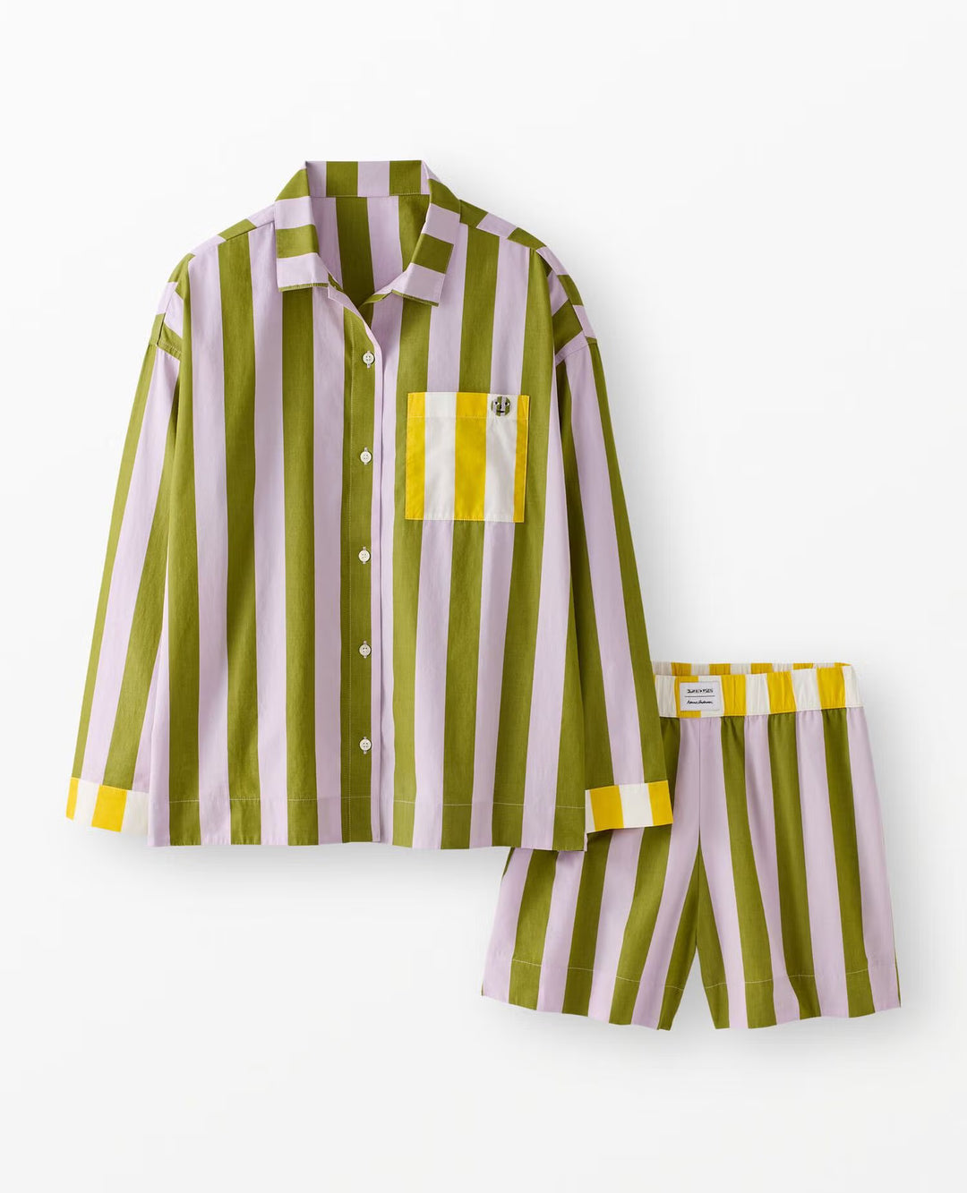 Poplin PJ Set - Sea Stripe
