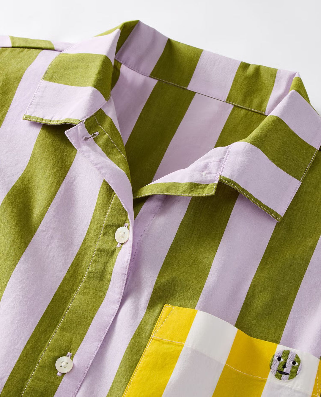 Poplin PJ Set - Sea Stripe
