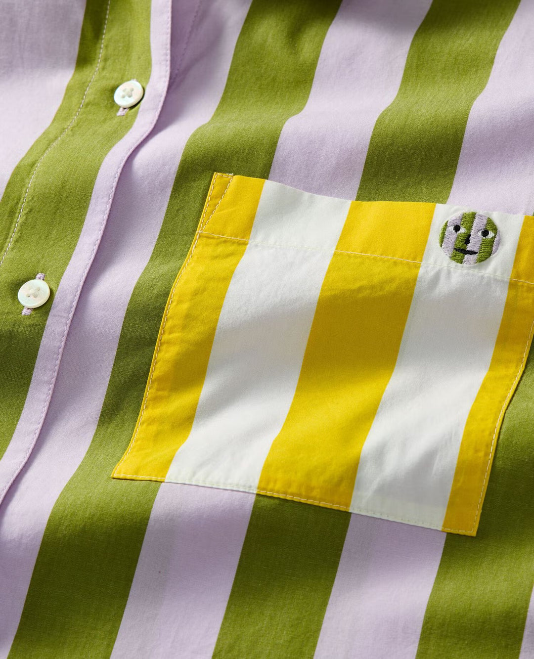Poplin PJ Set - Sea Stripe