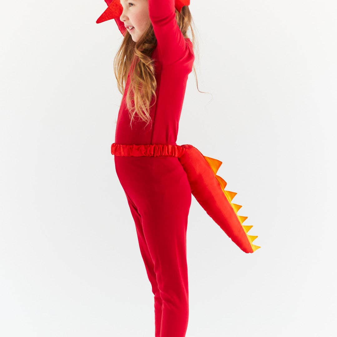 Red Dinosaur Tail