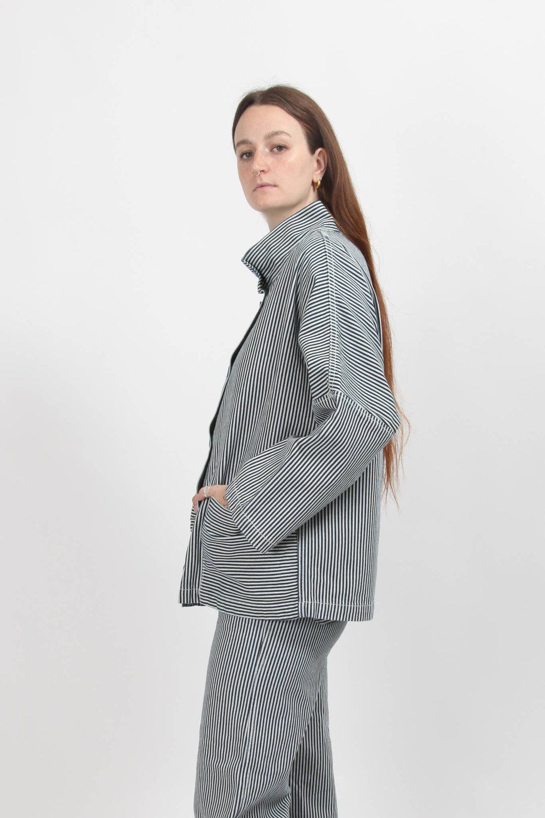 Marram Jacket - Conductor Stripe