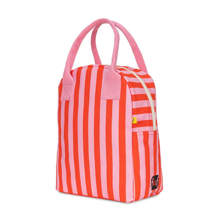 Zipper Lunch - Awning Stripe Pink