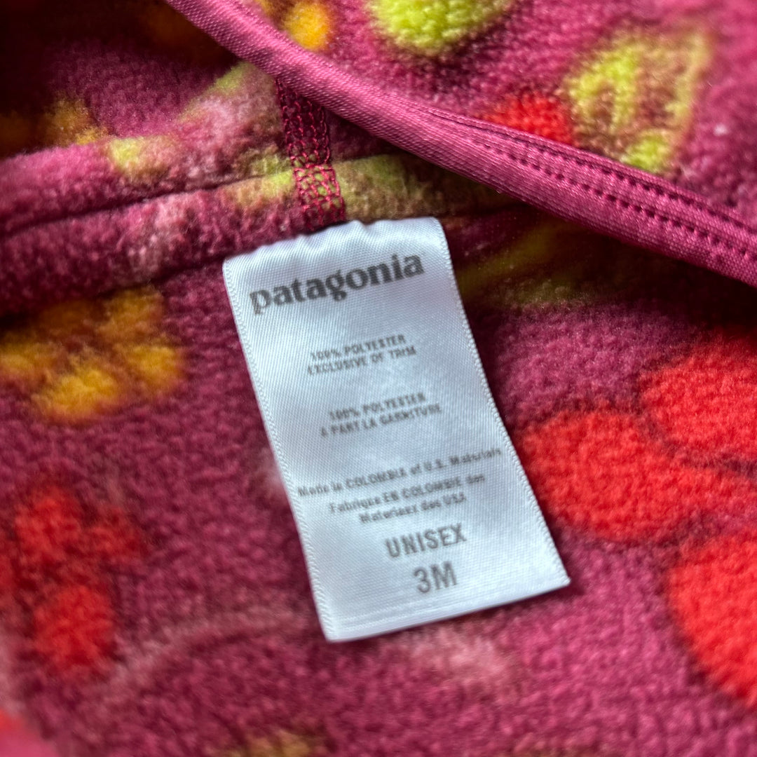Retro Patagonia Fleece Sz 3m