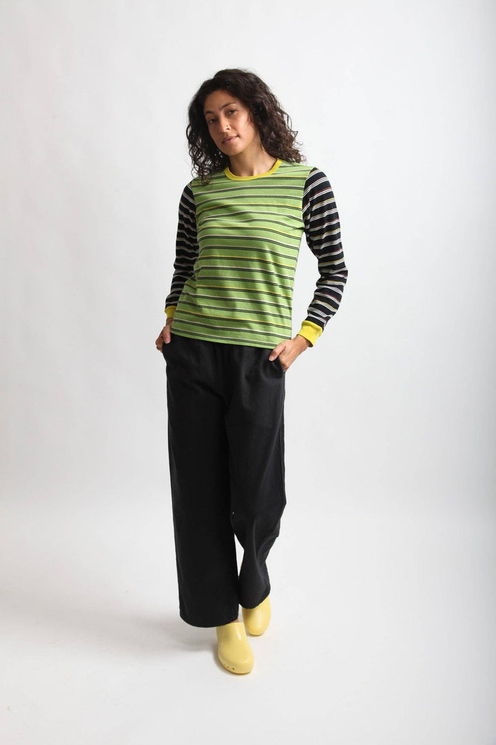 Odelay Tee - Stripe Duet