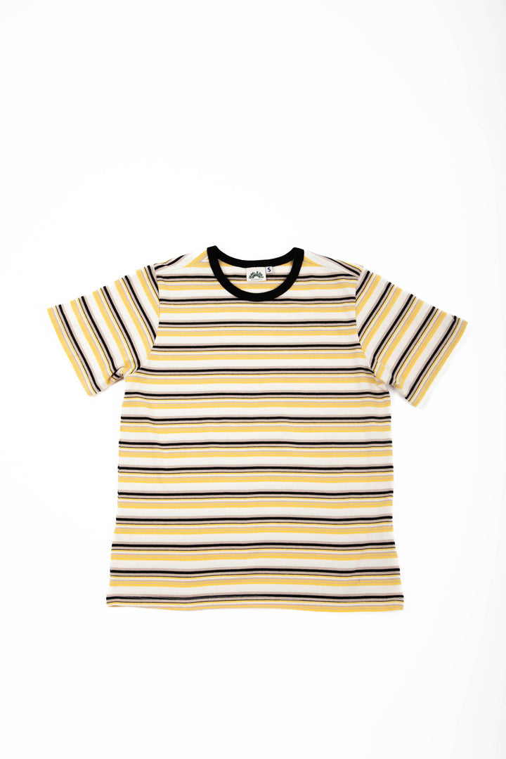 Rockaway Tee - Goldfinch Stripe