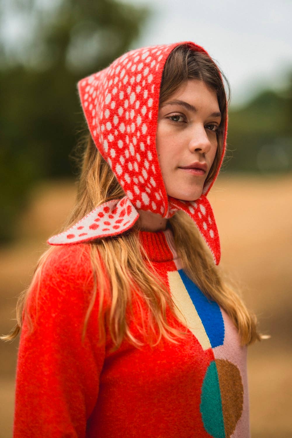 Red Spotty Neckerchief