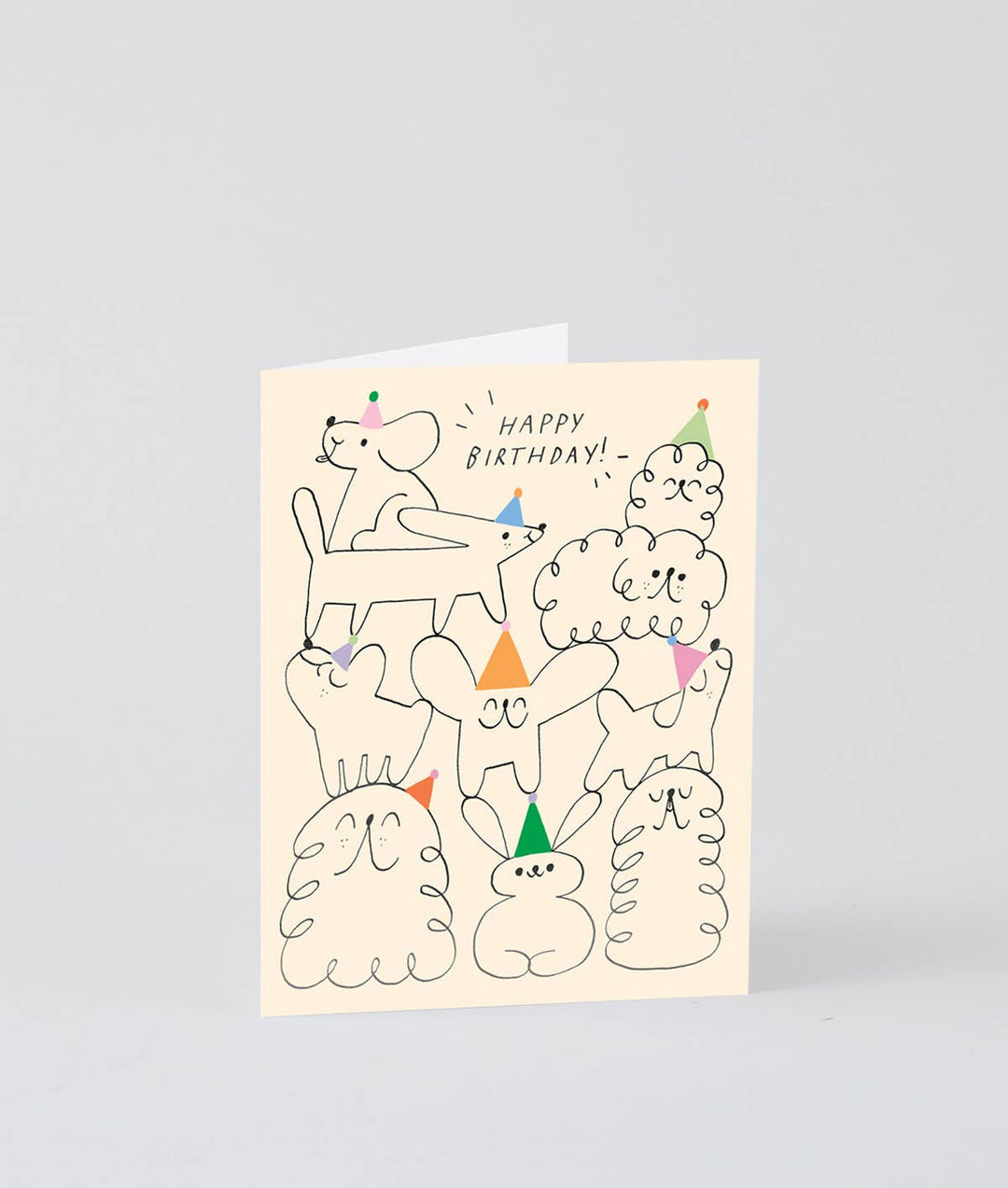 Happy Birthday Animal Stack' Kids Birthday Greetings Card