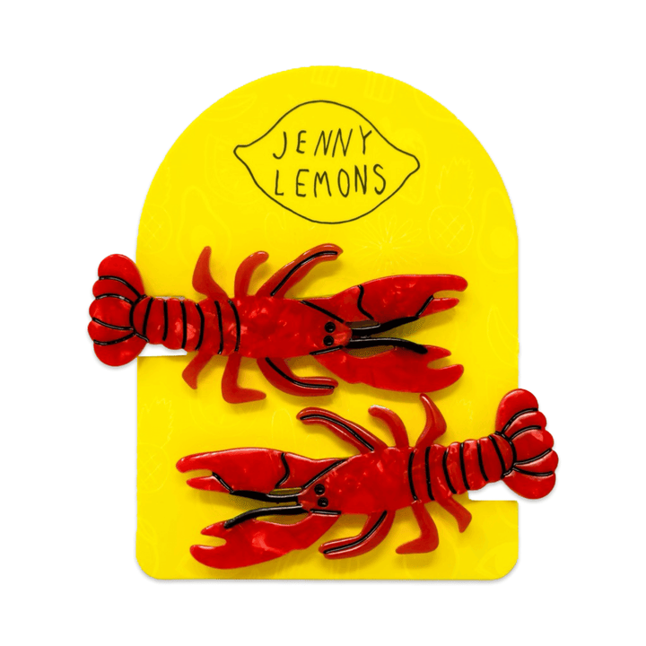 Lobster Alligator Hair Clip Set