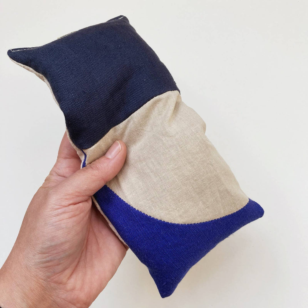 lavender and flax seed eye pillow Lavender + Flax Seed Eye Pillow – Thistle & Poppy
