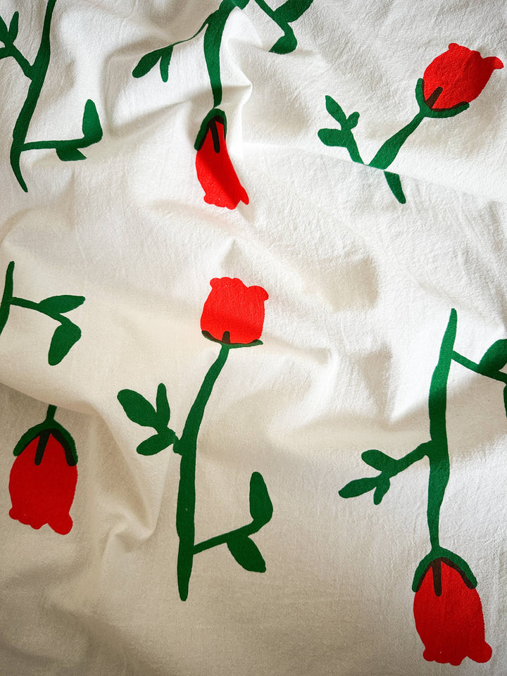 Roses Tea Towel