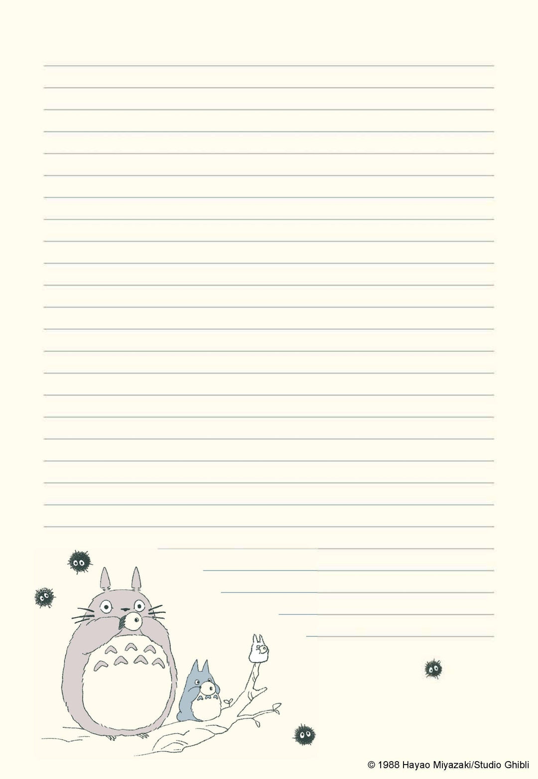 My Neighbor Totoro Stationery Set