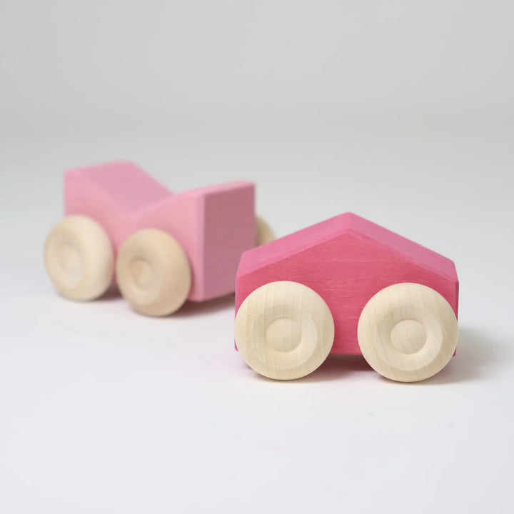 Stacking Cars Pink